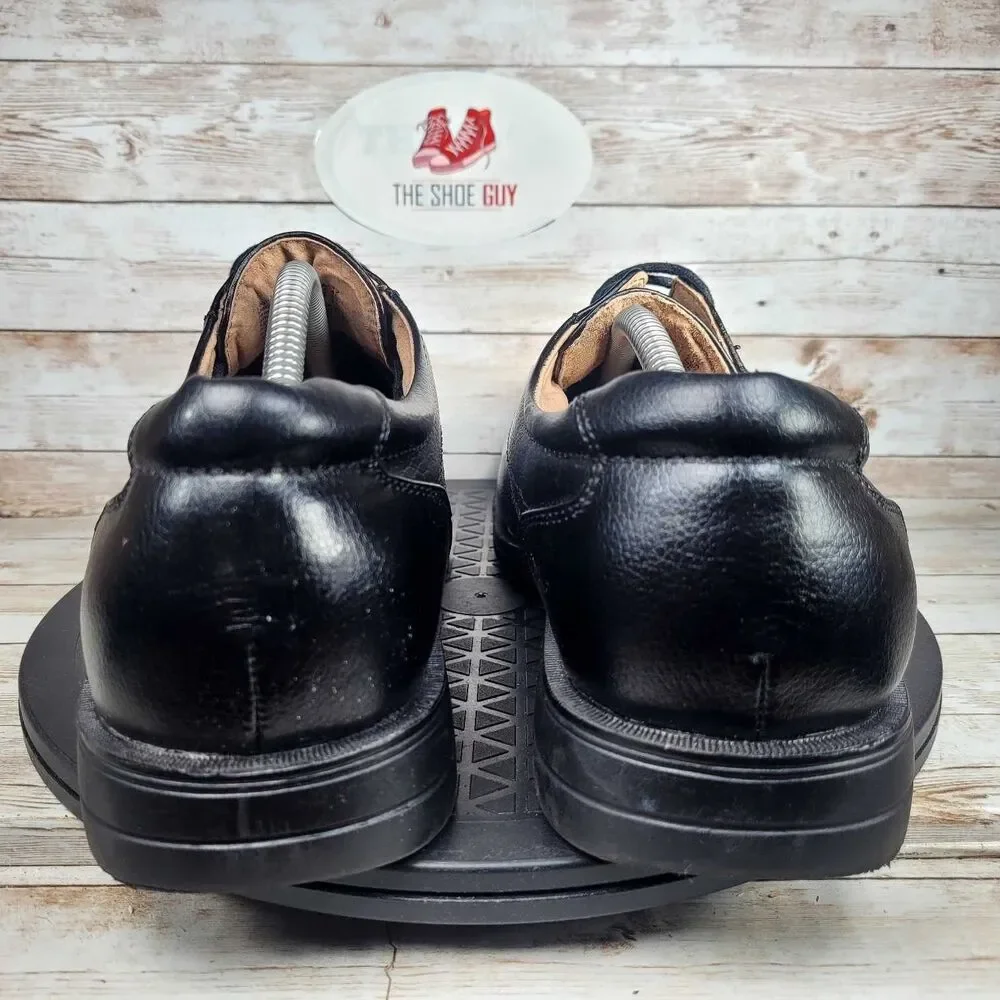 Dexter Comfort Mens Size 12‎ Black Leather Oxford Dress Shoes